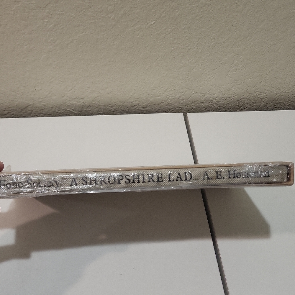 A Shropshire Lad‎ by A. E. Housman – Folio Society Edition – Hardcover